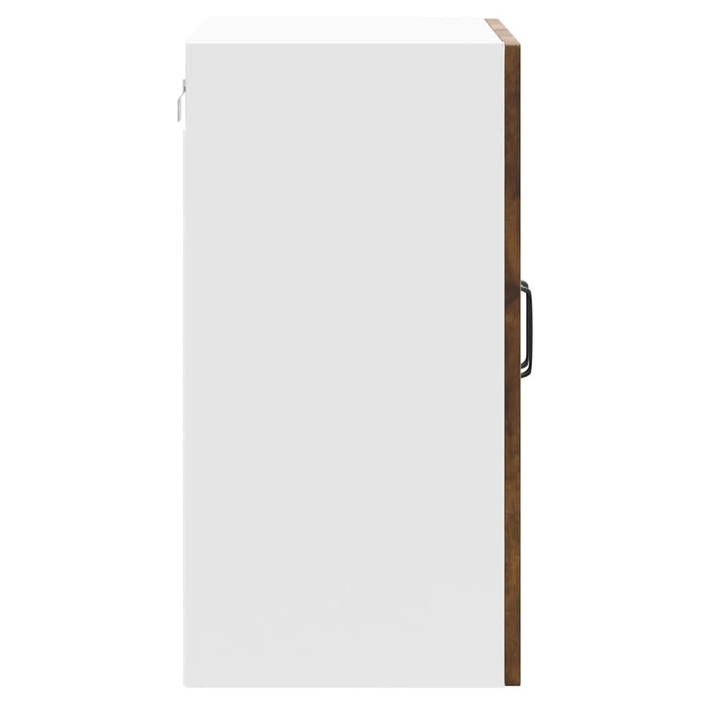 Kitchen Wall Cabinet "Lucca" Smoked Oak Engineered Wood