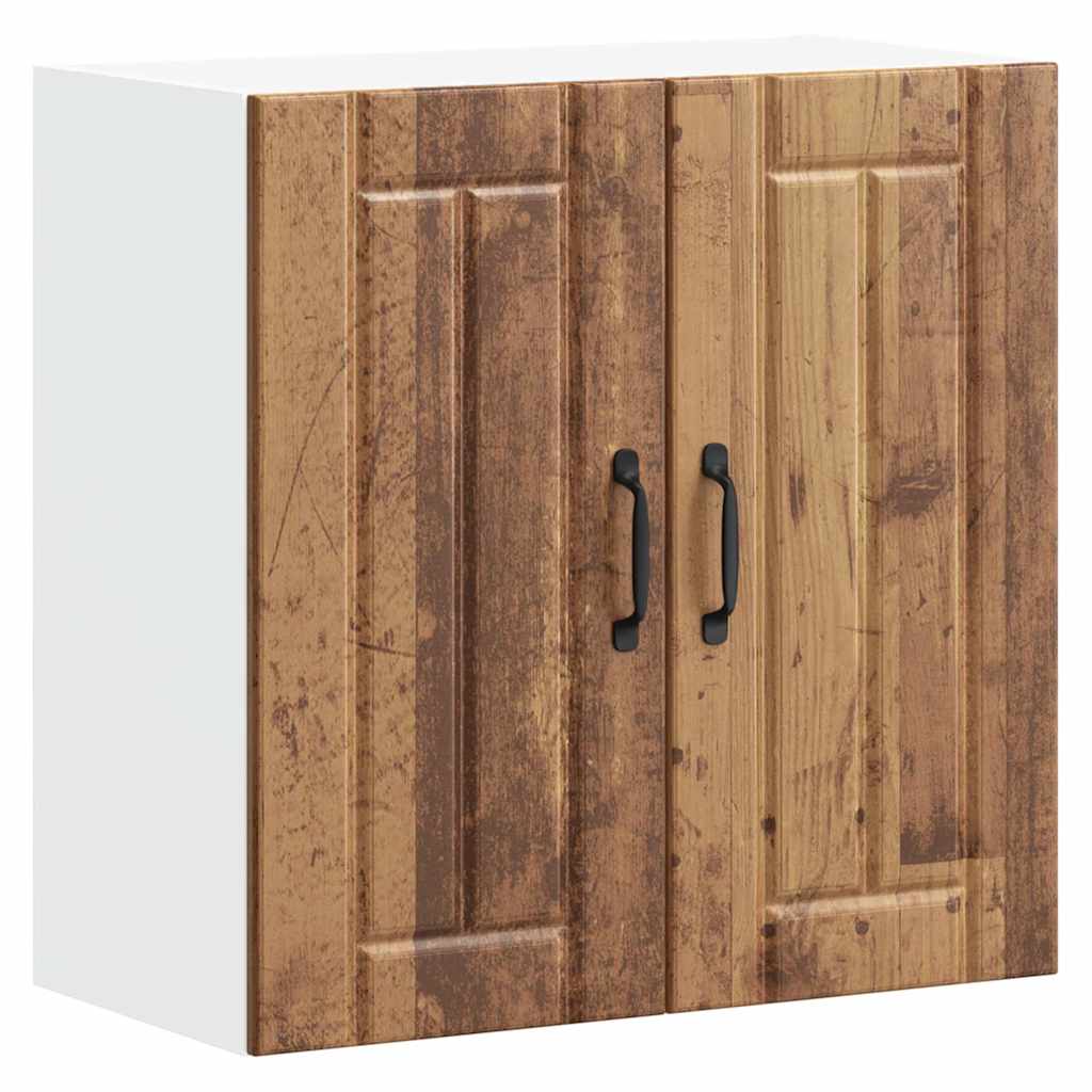 Kitchen Wall Cabinet "Lucca" Old Wood Engineered Wood