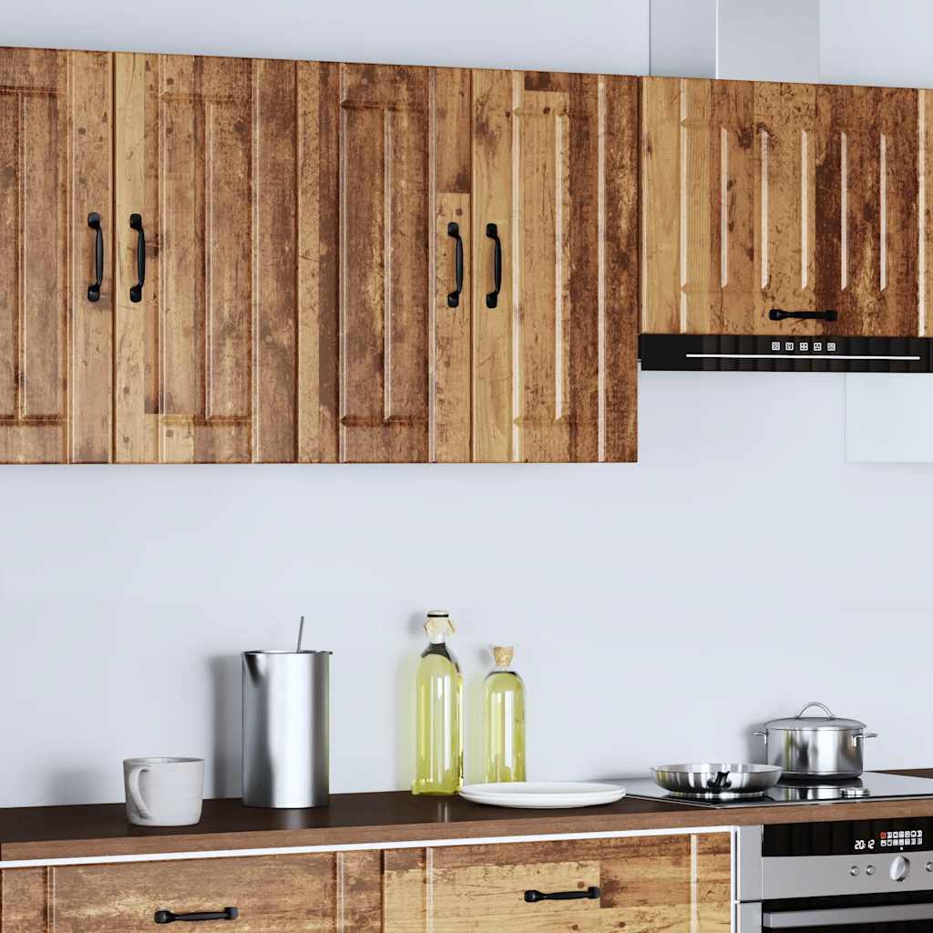 Kitchen Wall Cabinet "Lucca" Old Wood Engineered Wood