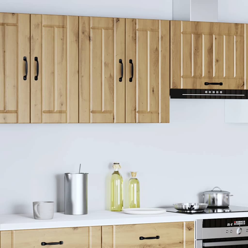 Kitchen Wall Cabinet "Lucca" Artisan Oak Engineered Wood