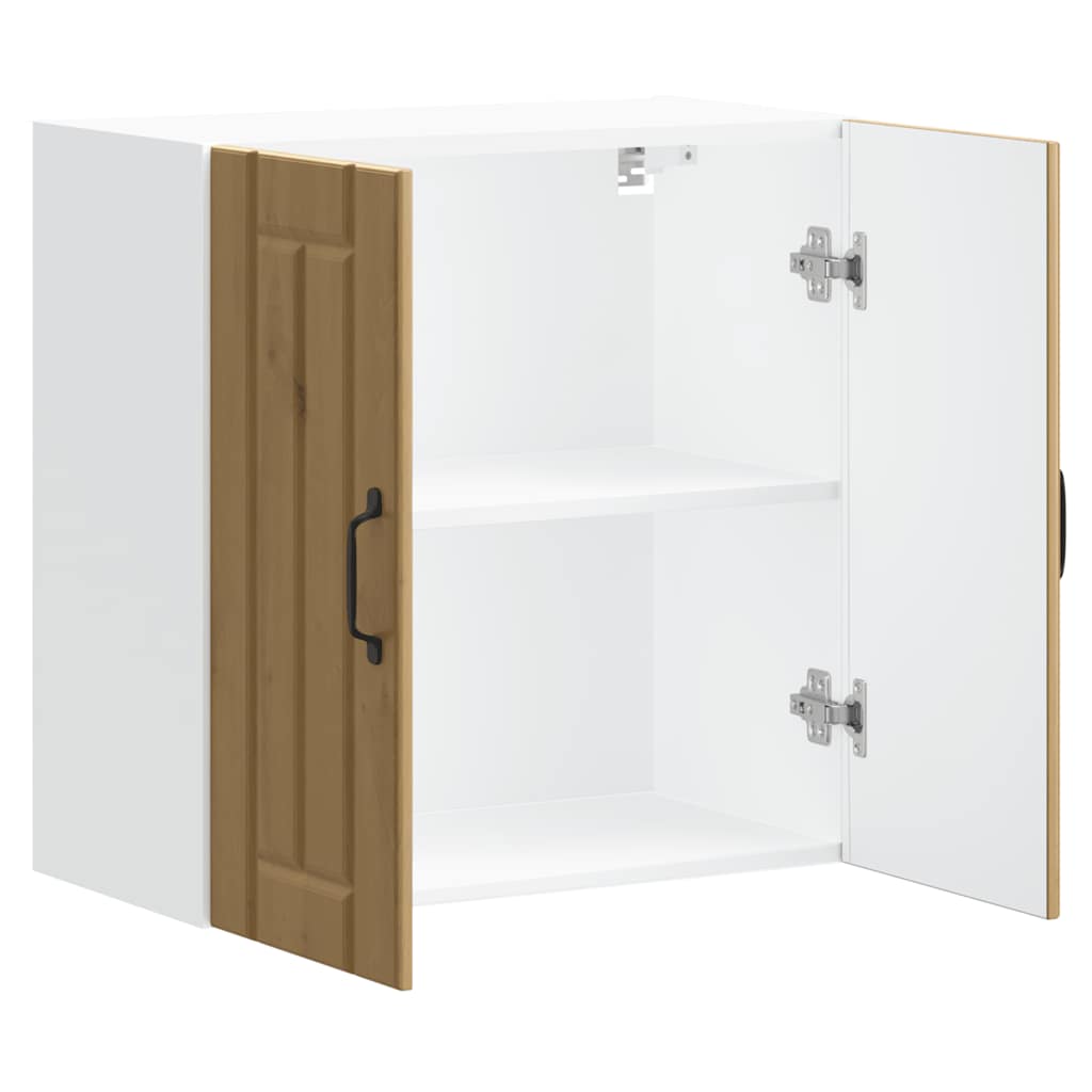 Kitchen Wall Cabinet "Lucca" Artisan Oak Engineered Wood
