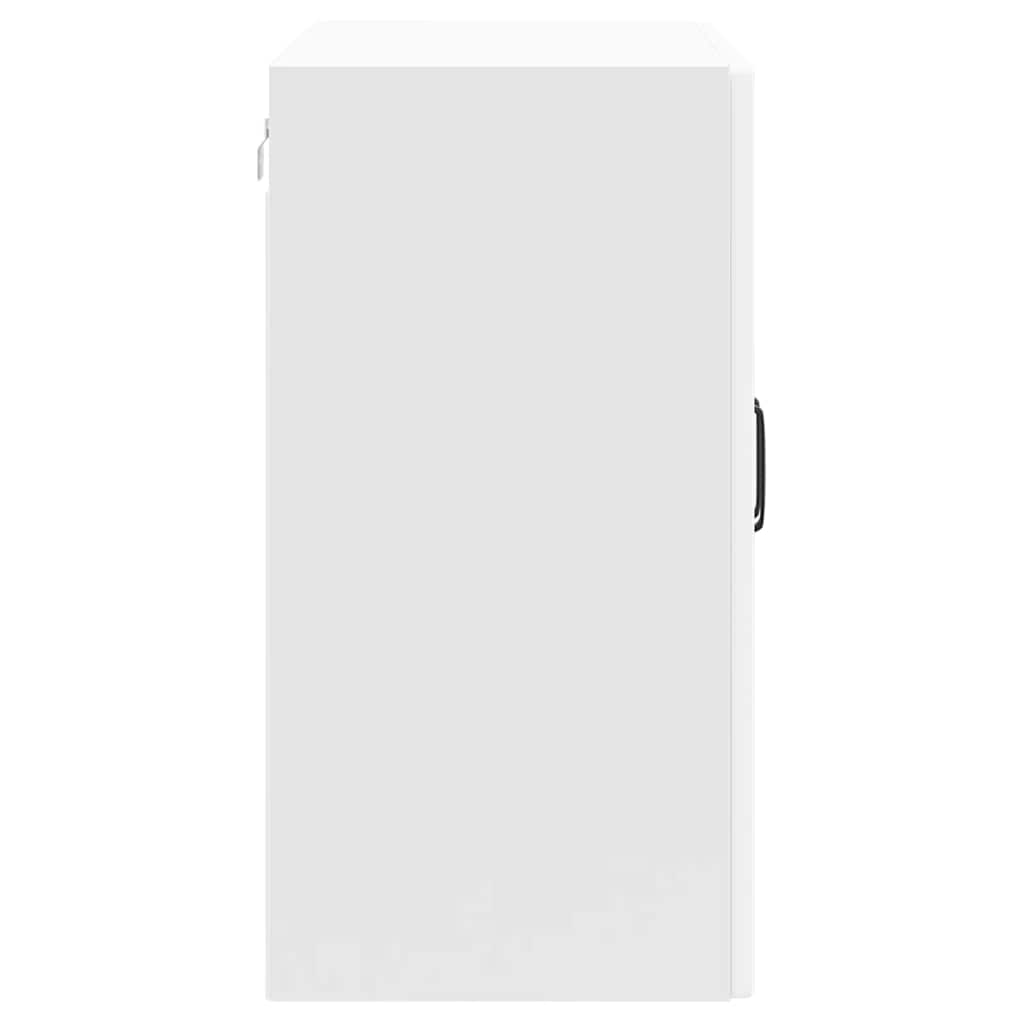 Kitchen Wall Cabinet "Lucca" White Engineered Wood