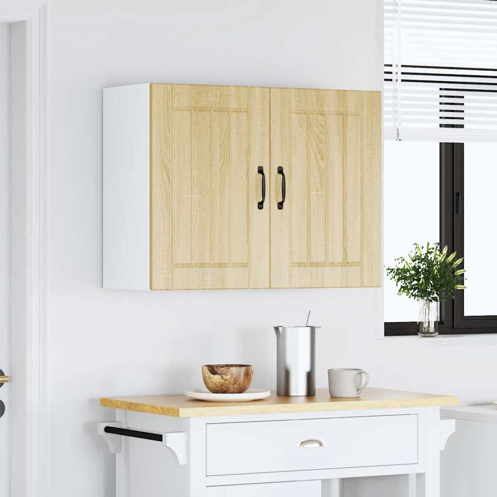 vidaXL Kitchen Wall Cabinet Lucca Sonoma Oak Engineered Wood