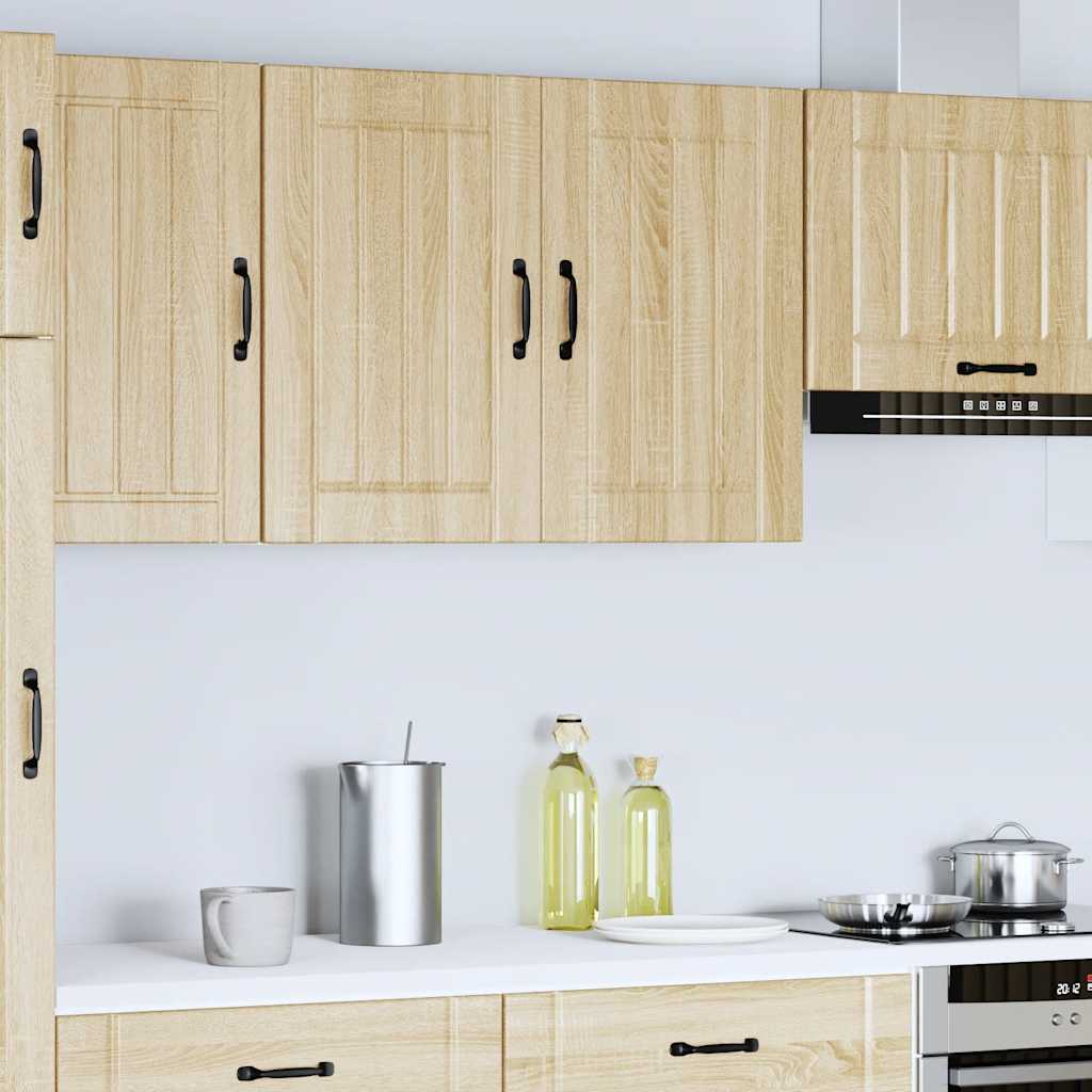 vidaXL Kitchen Wall Cabinet Lucca Sonoma Oak Engineered Wood