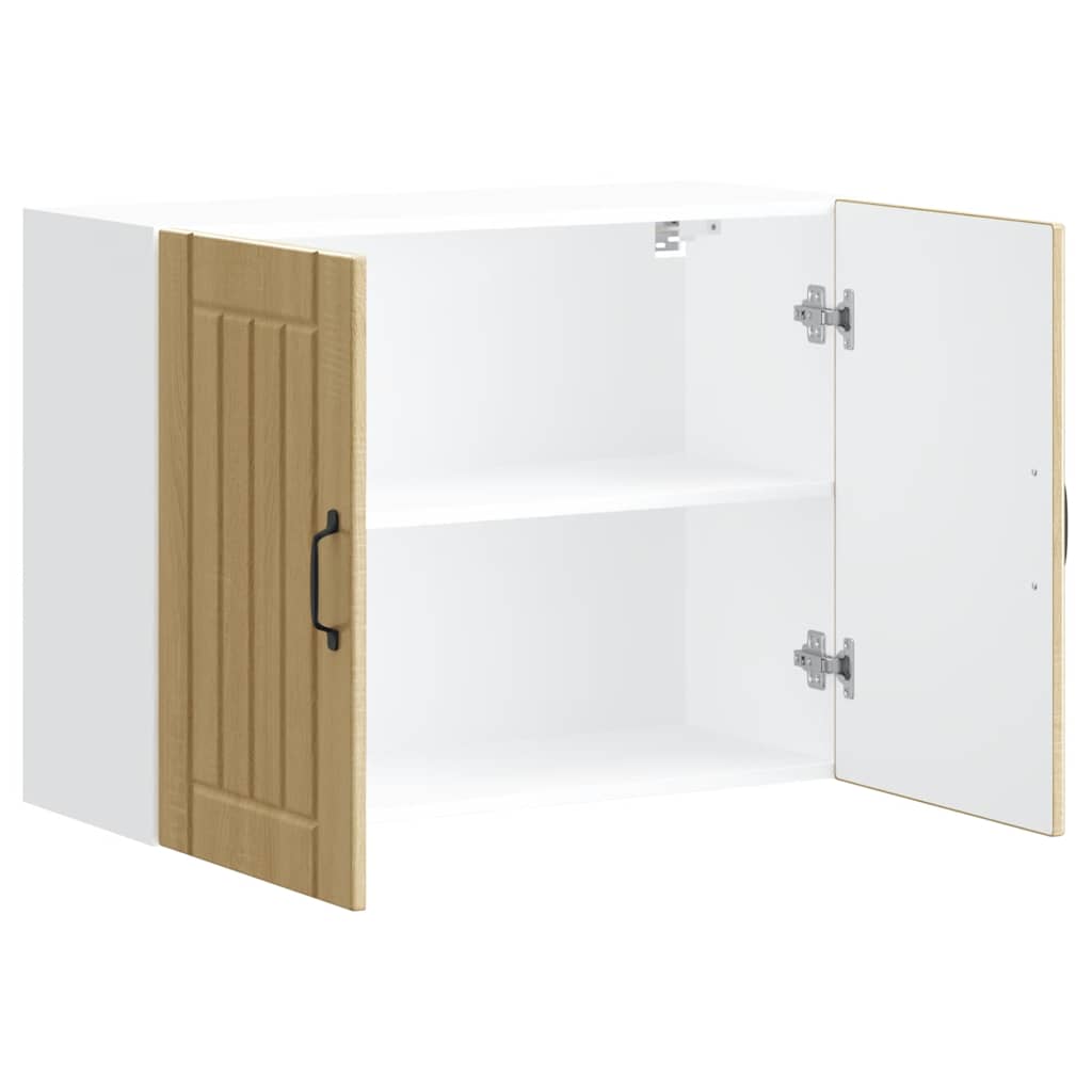 Kitchen Wall Cabinet "Lucca" Sonoma Oak Engineered Wood