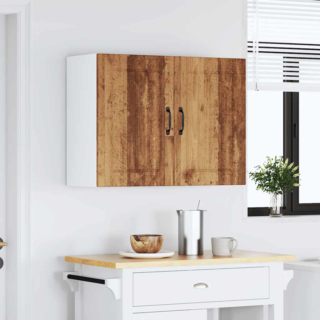 Kitchen Wall Cabinet "Lucca" Old Wood Engineered Wood