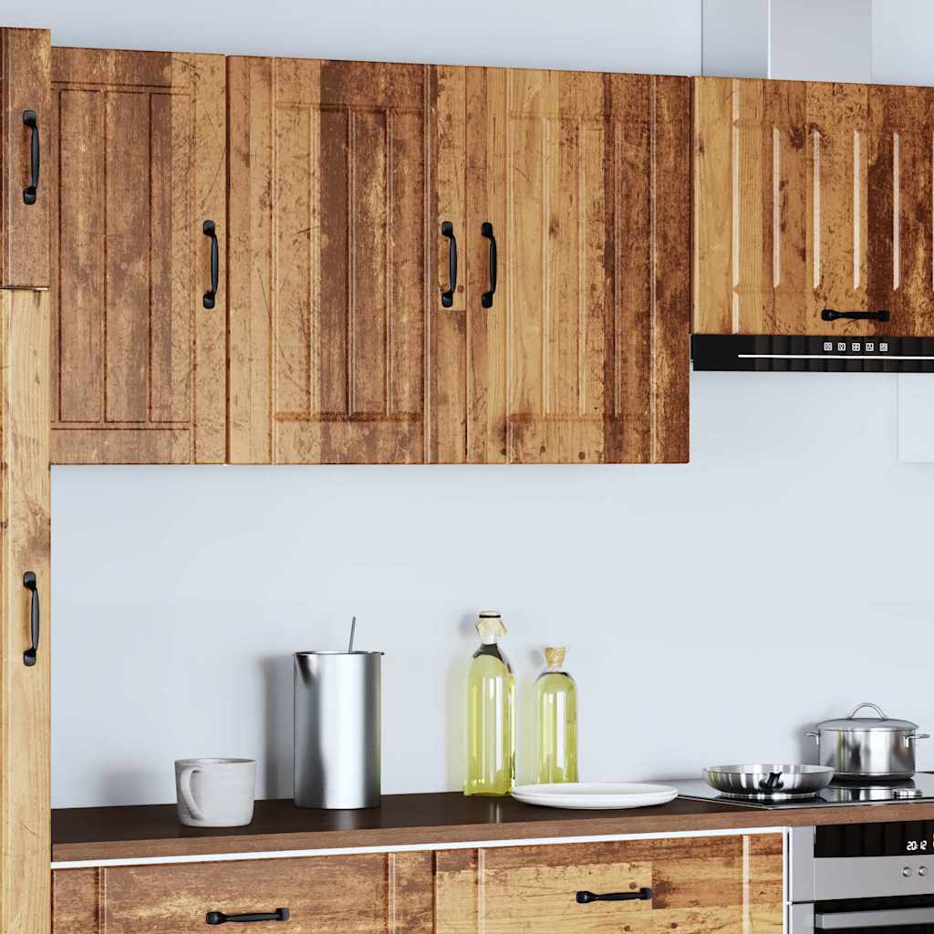 vidaXL Kitchen Wall Cabinet Lucca Old Wood Engineered Wood