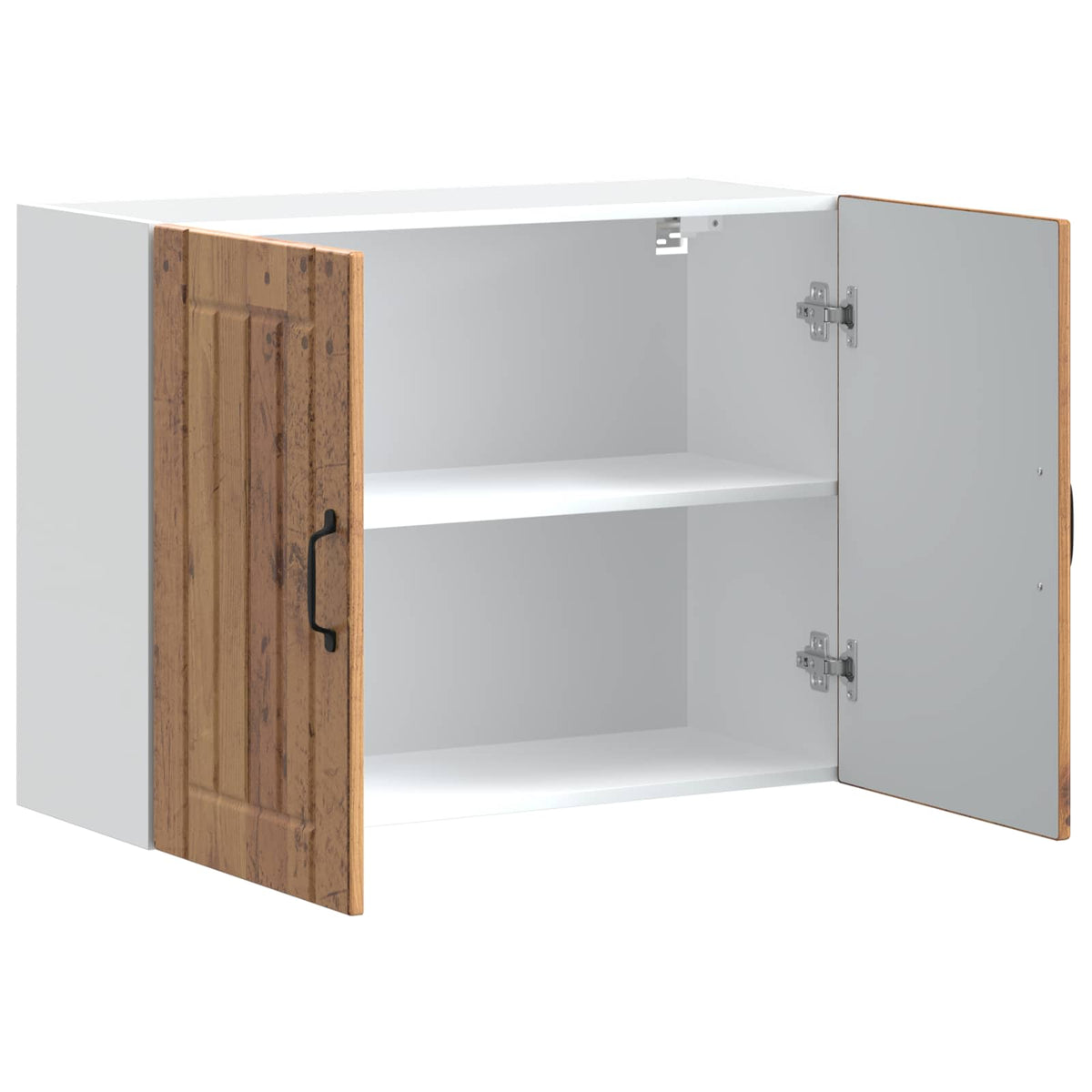 Kitchen Wall Cabinet "Lucca" Old Wood Engineered Wood