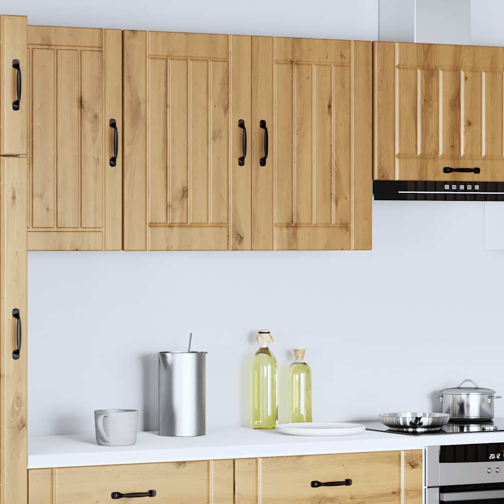 vidaXL Kitchen Wall Cabinet Lucca Artisan Oak Engineered Wood