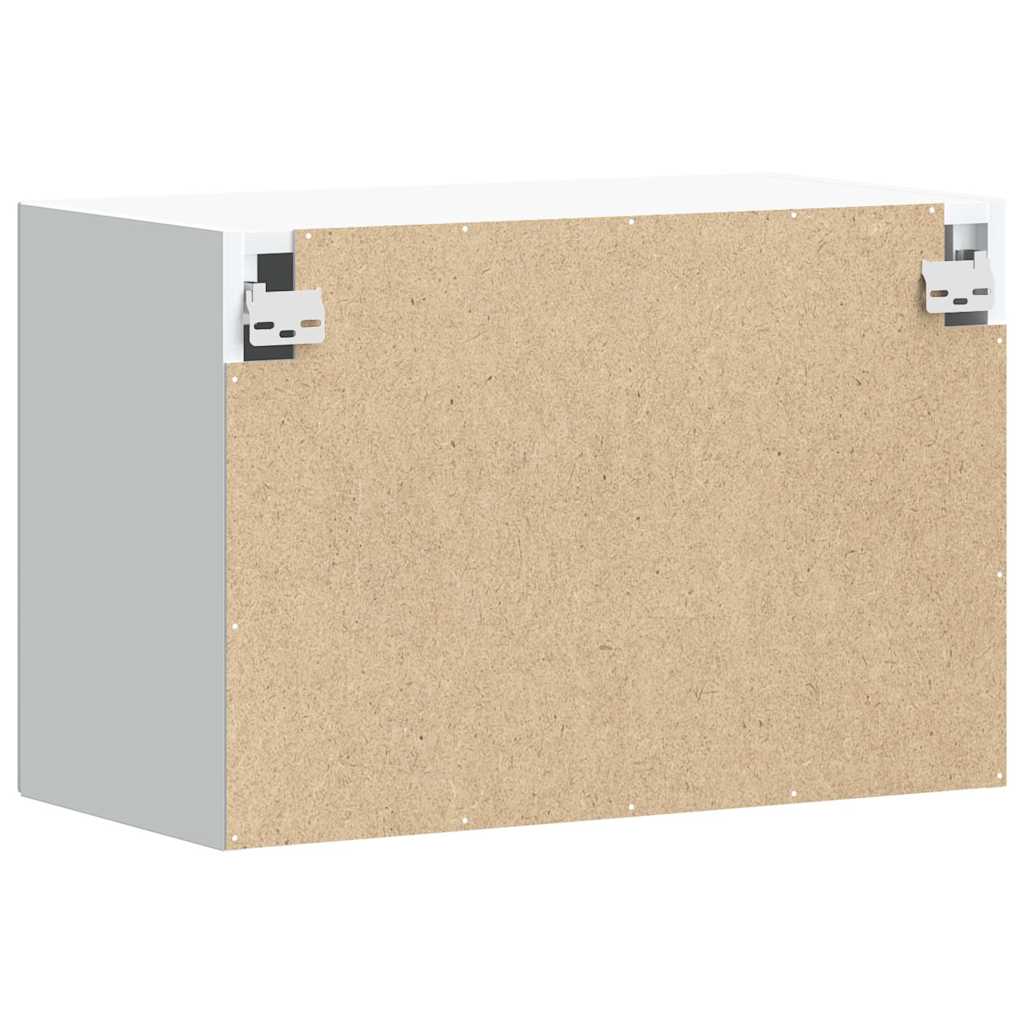 Kitchen Wall Cabinet "Lucca" White Engineered Wood