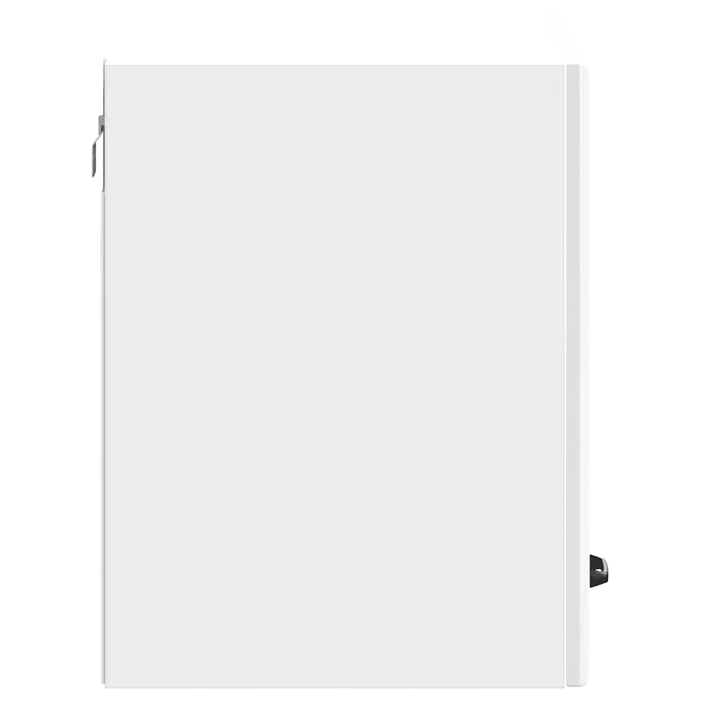 vidaXL Kitchen Wall Cabinet Lucca High Gloss White Engineered Wood