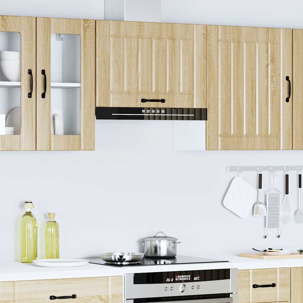 vidaXL Kitchen Wall Cabinet Lucca Sonoma Oak Engineered Wood