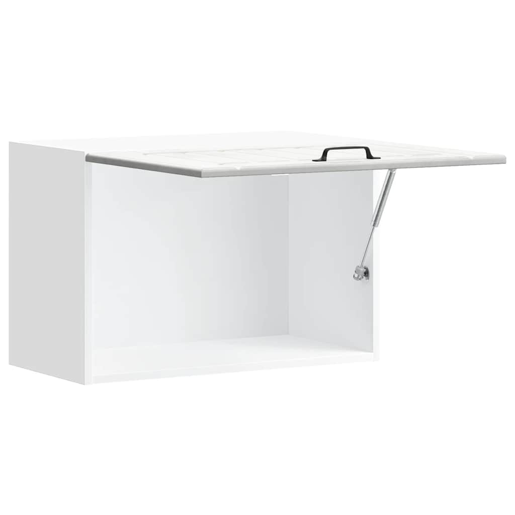 Kitchen Wall Cabinet "Lucca" Concrete Grey Engineered Wood
