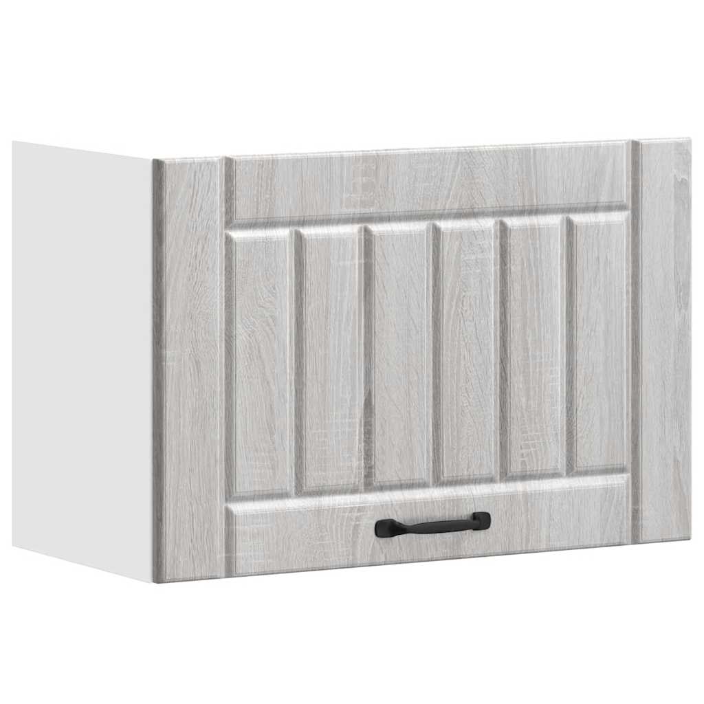 vidaXL Kitchen Wall Cabinet Lucca Grey Sonoma Engineered Wood