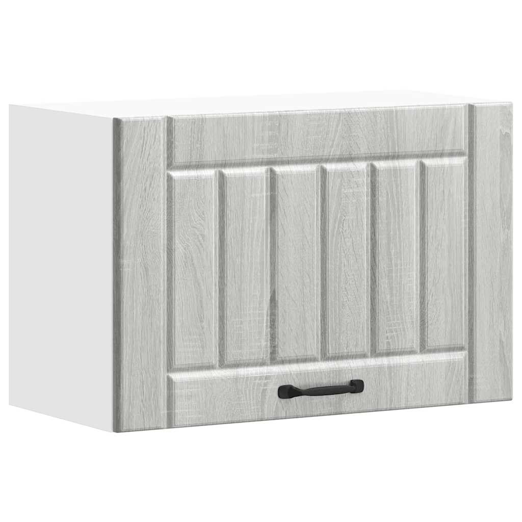 Kitchen Wall Cabinet "Lucca" Grey Sonoma Engineered Wood