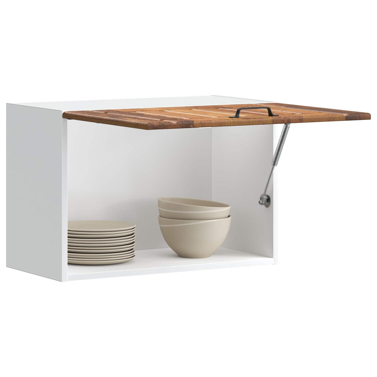 Kitchen Wall Cabinet "Lucca" Old Wood Engineered Wood