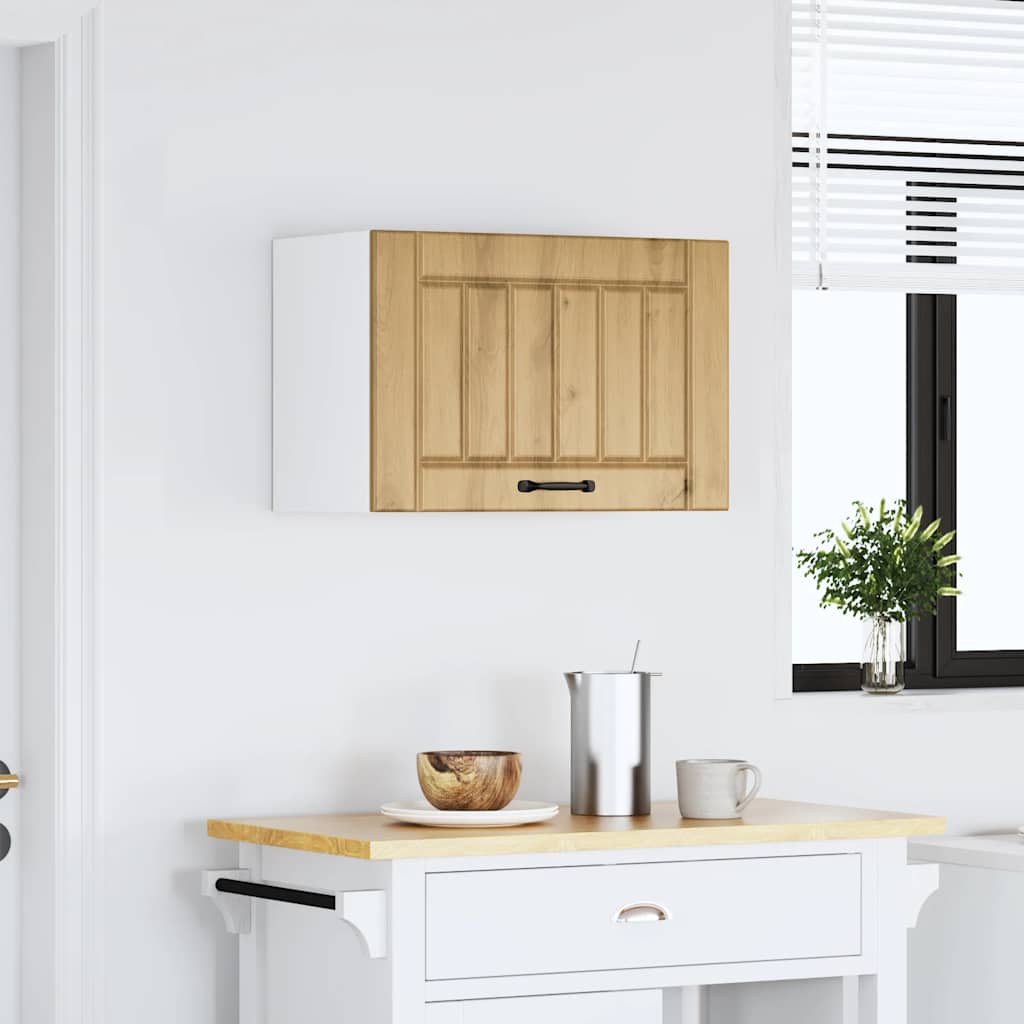 vidaXL Kitchen Wall Cabinet Lucca Artisan Oak Engineered Wood