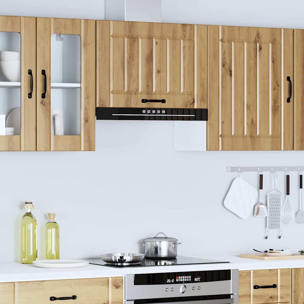 Kitchen Wall Cabinet "Lucca" Artisan Oak Engineered Wood