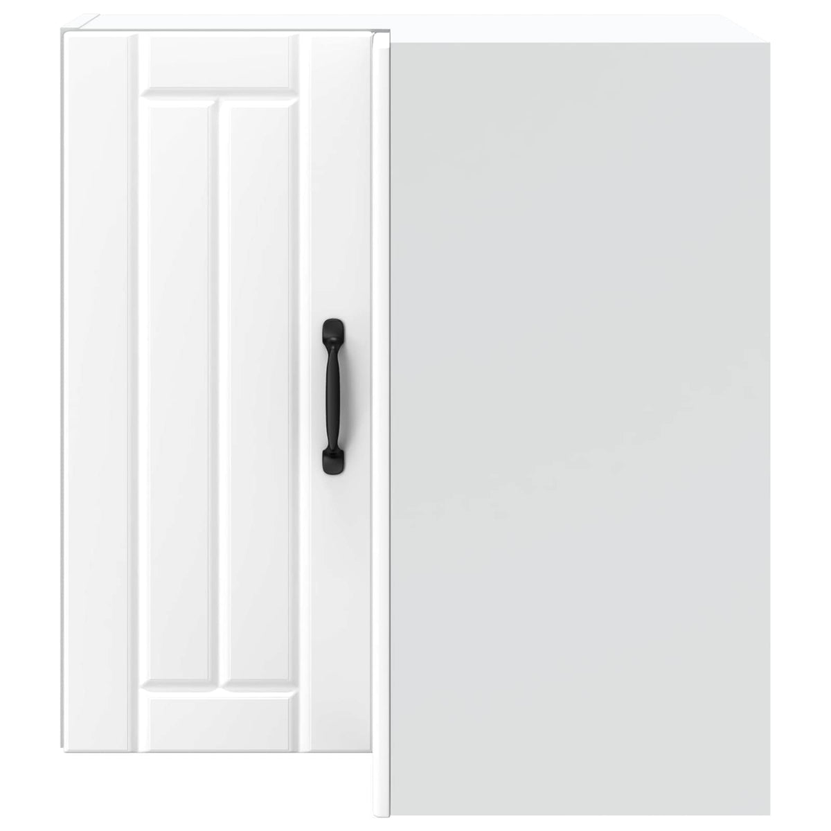Kitchen Wall Corner Cabinet "Lucca" High Gloss White