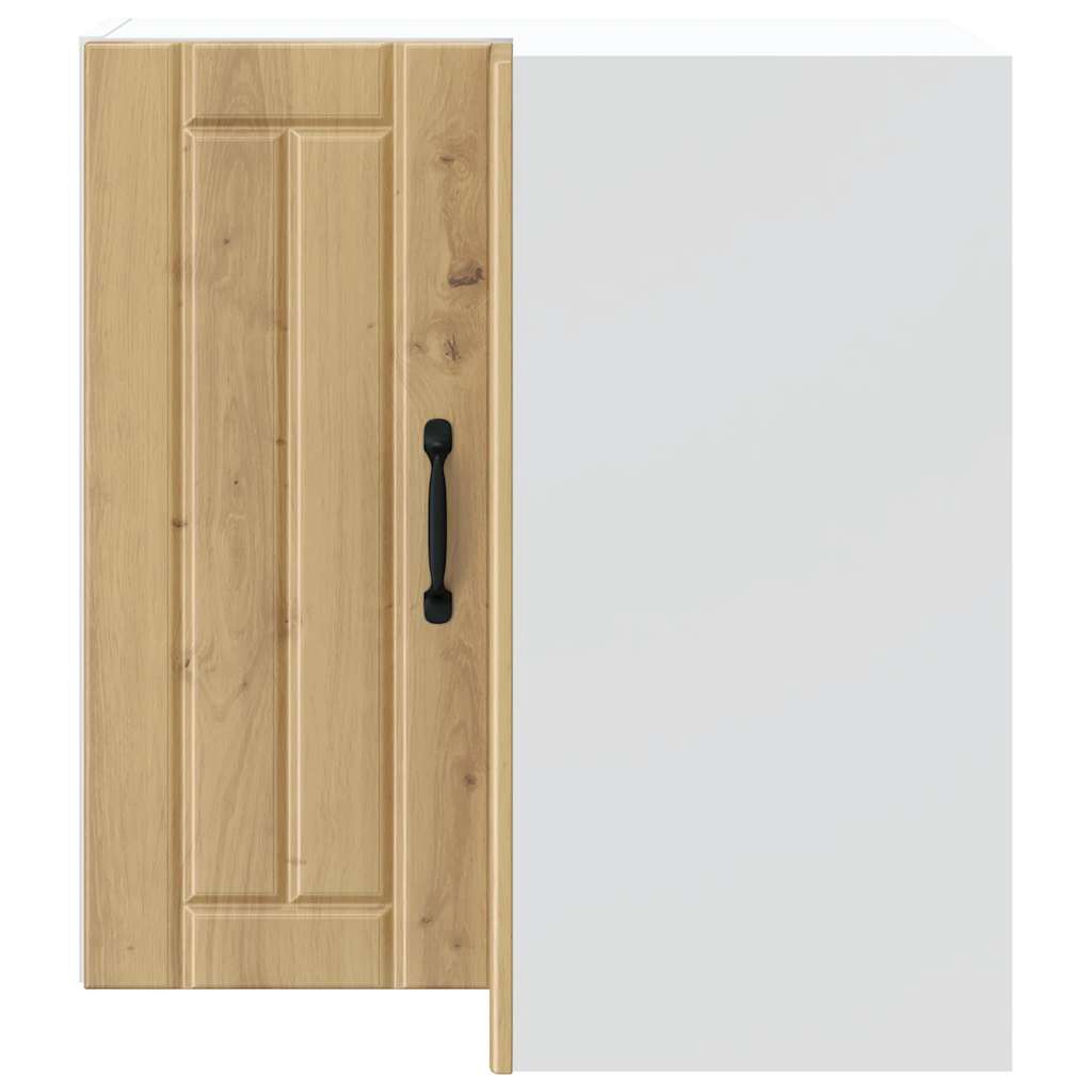 Kitchen Wall Corner Cabinet "Lucca" Artisan Oak Engineered Wood