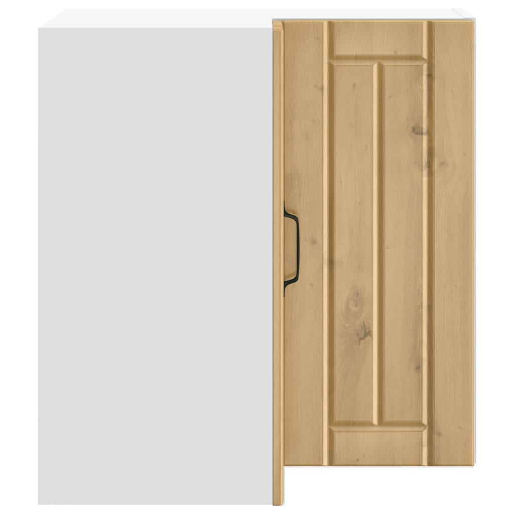 Kitchen Wall Corner Cabinet "Lucca" Artisan Oak Engineered Wood