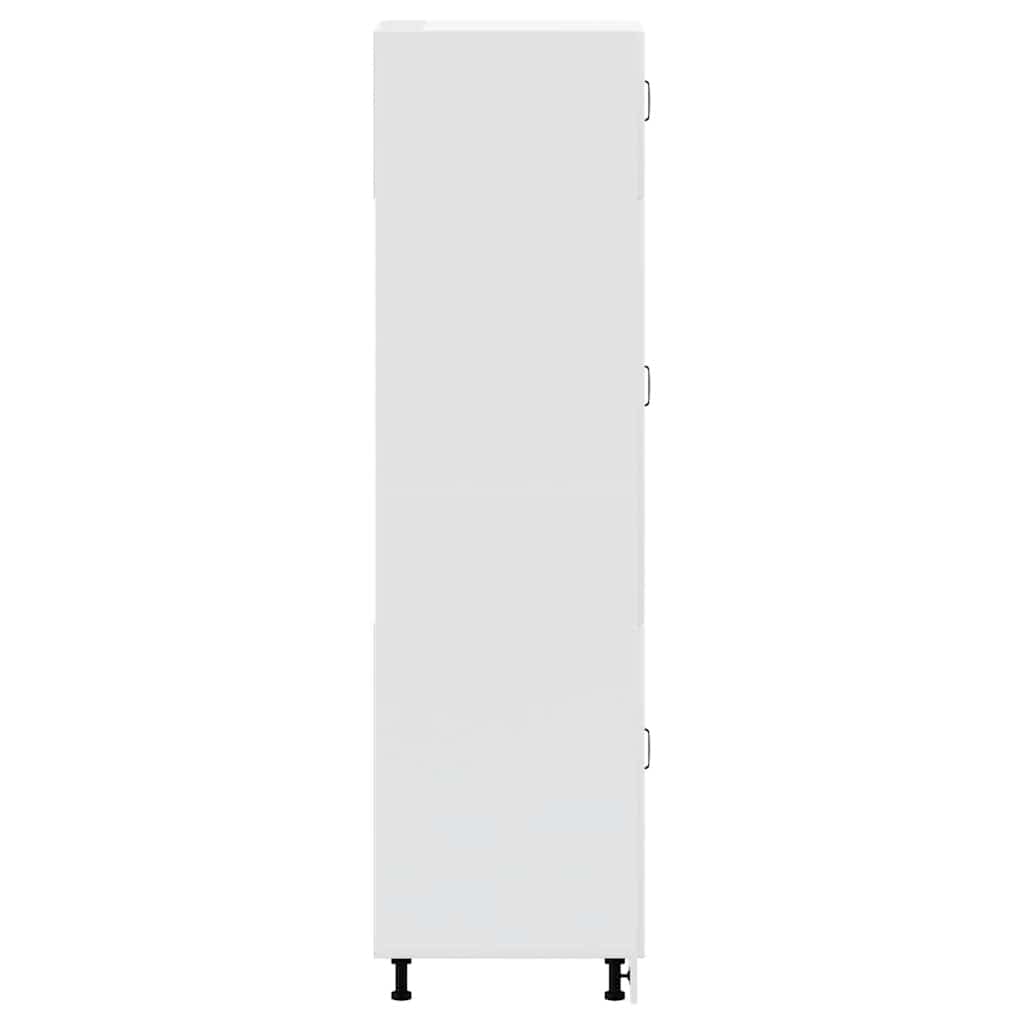 Kitchen Cupboard "Lucca" White Engineered Wood