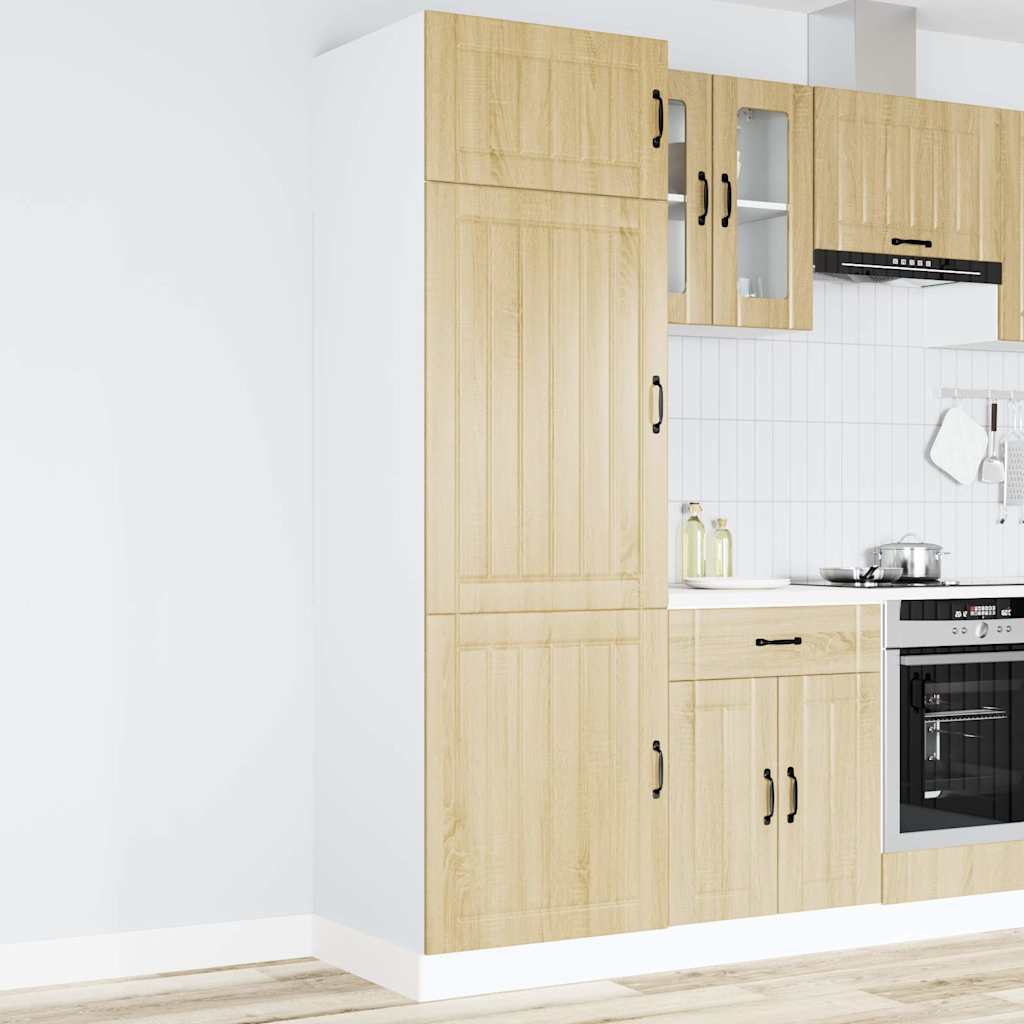 vidaXL Kitchen Cupboard Lucca Sonoma Oak Engineered Wood