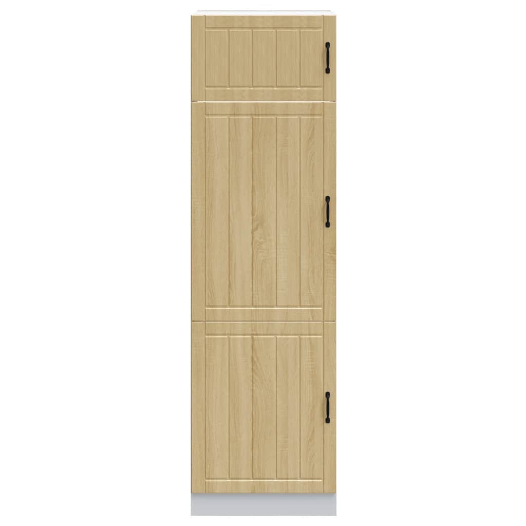 Kitchen Cupboard "Lucca" Sonoma Oak Engineered Wood