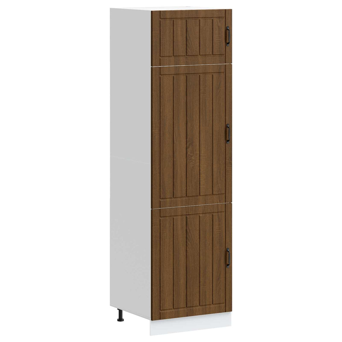 Kitchen Cupboard "Lucca" Brown Oak Engineered Wood