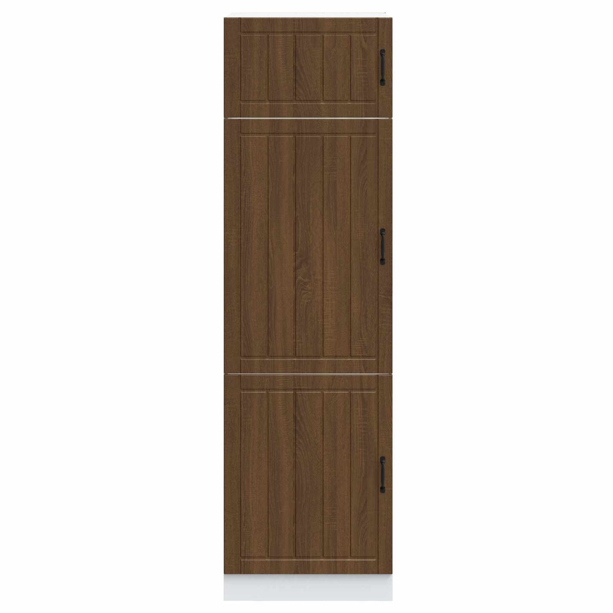 Kitchen Cupboard "Lucca" Brown Oak Engineered Wood
