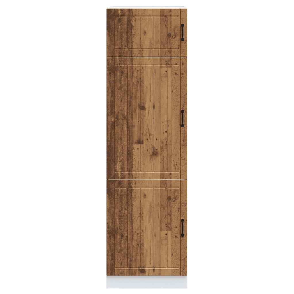 Kitchen Cupboard "Lucca" Old Wood Engineered Wood