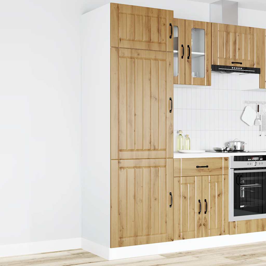 vidaXL Kitchen Cupboard Lucca Artisan Oak Engineered Wood