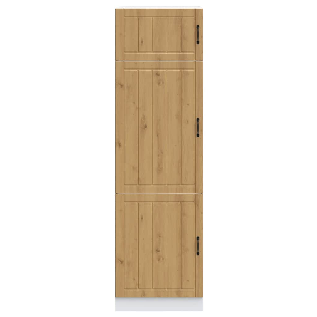 Kitchen Cupboard "Lucca" Artisan Oak Engineered Wood