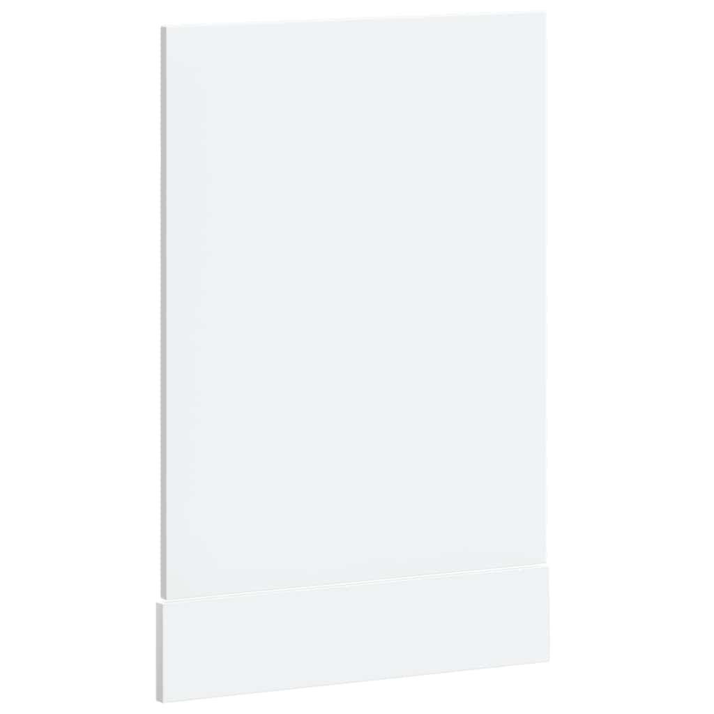 Dishwasher Panel "Lucca" White Engineered Wood