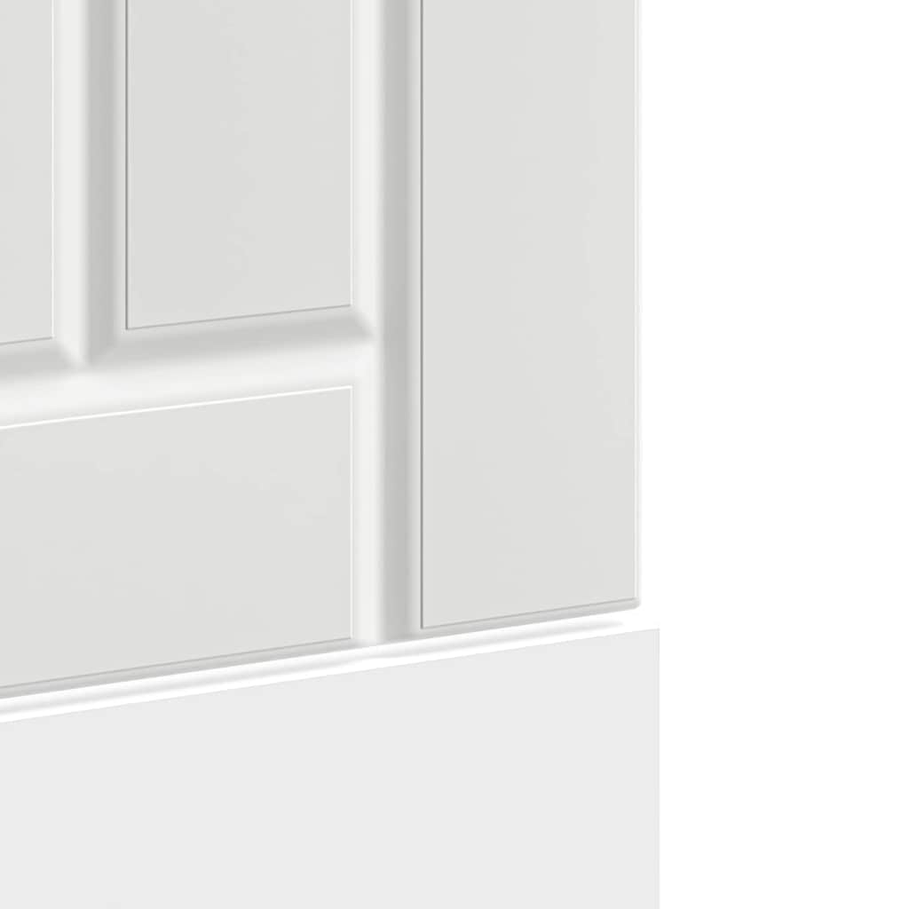 Dishwasher Panel "Lucca" White Engineered Wood