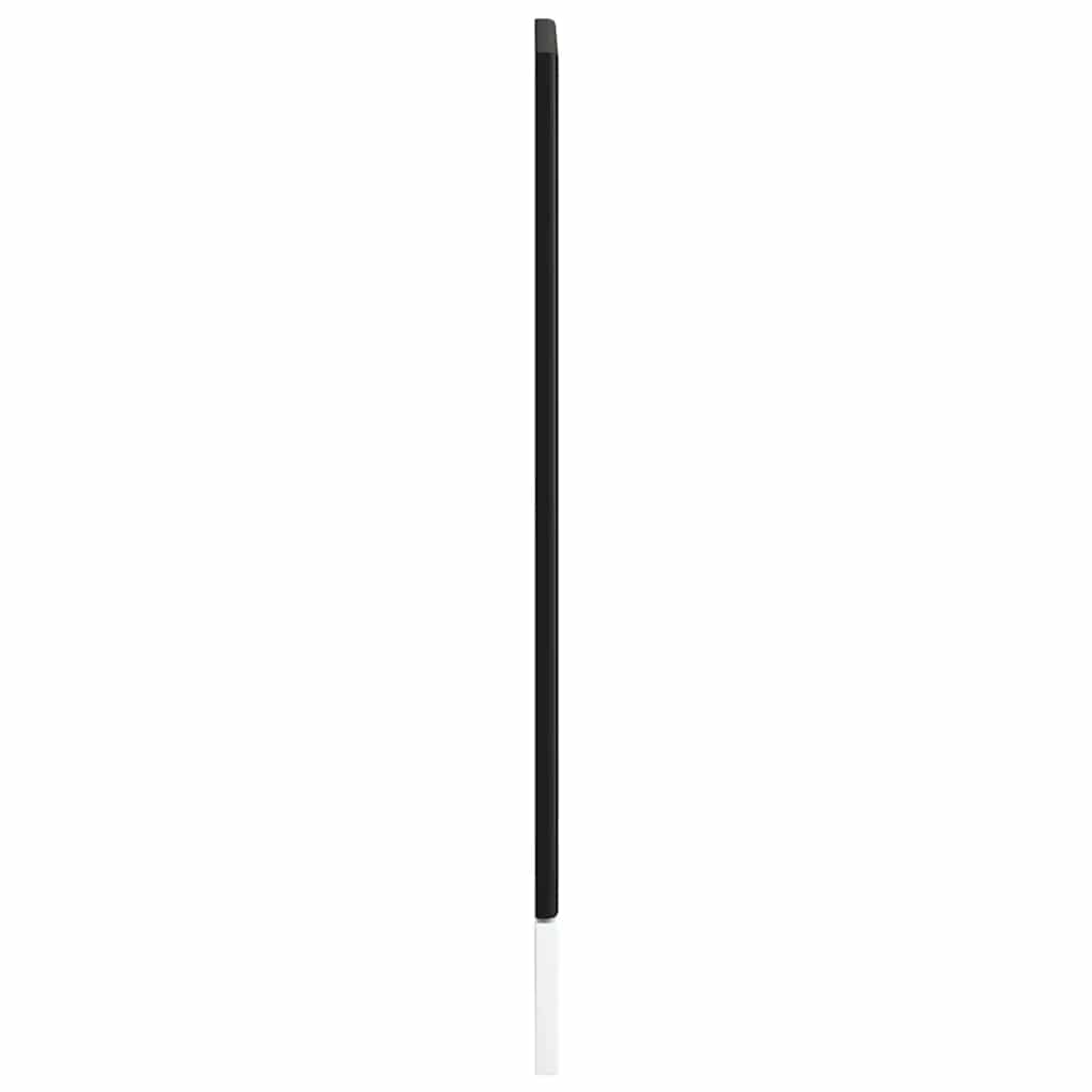 Dishwasher Panel "Lucca" Black Engineered Wood