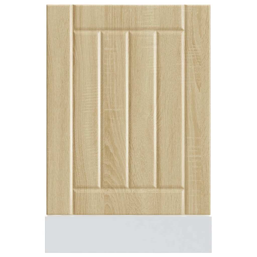 Dishwasher Panel "Lucca" Sonoma Oak Engineered Wood