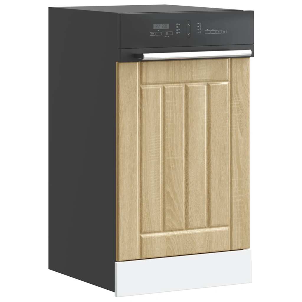 Dishwasher Panel "Lucca" Sonoma Oak Engineered Wood