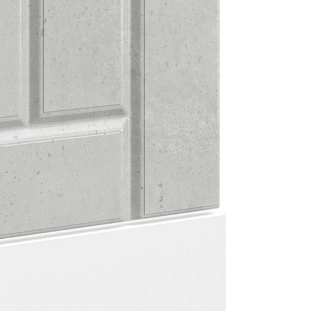 Dishwasher Panel "Lucca" Concrete Grey Engineered Wood