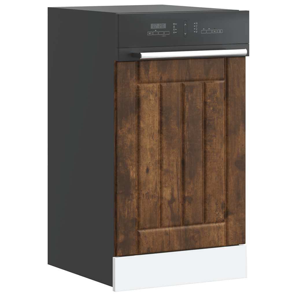 Dishwasher Panel "Lucca" Smoked Oak Engineered Wood