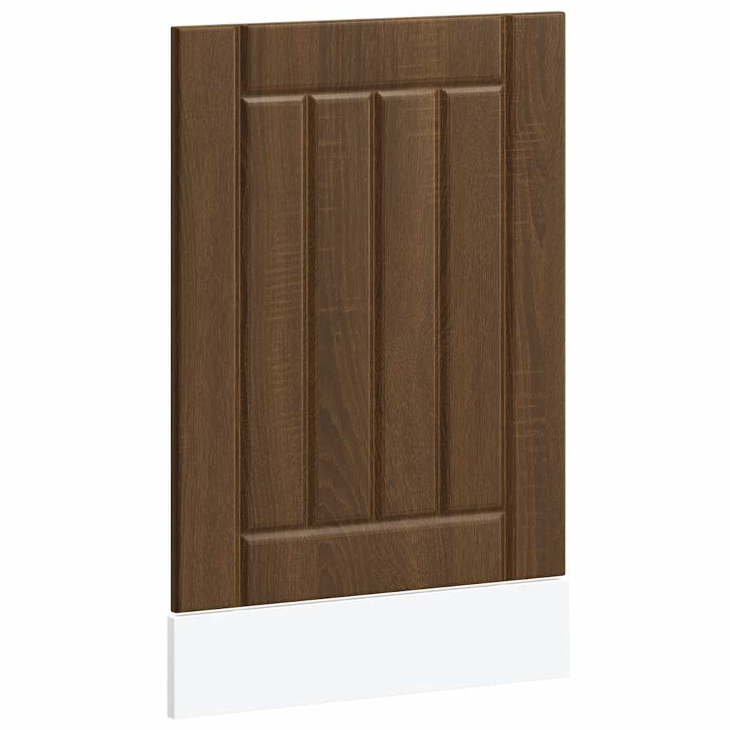 Dishwasher Panel "Lucca" Brown Oak Engineered Wood