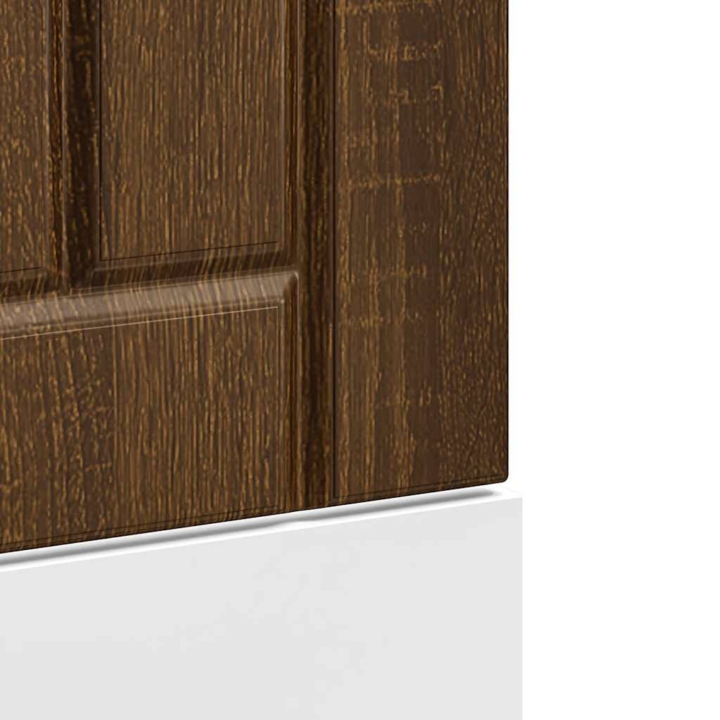 Dishwasher Panel "Lucca" Brown Oak Engineered Wood