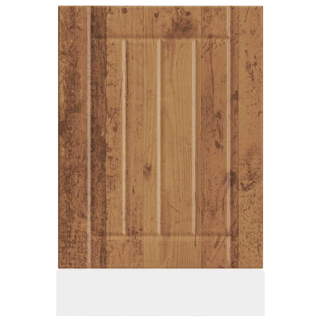Dishwasher Panel "Lucca" Old Wood Engineered Wood