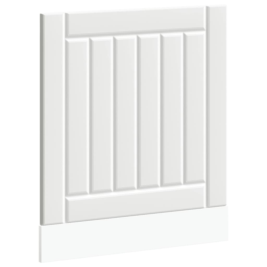 Dishwasher Panel "Lucca" White Engineered Wood