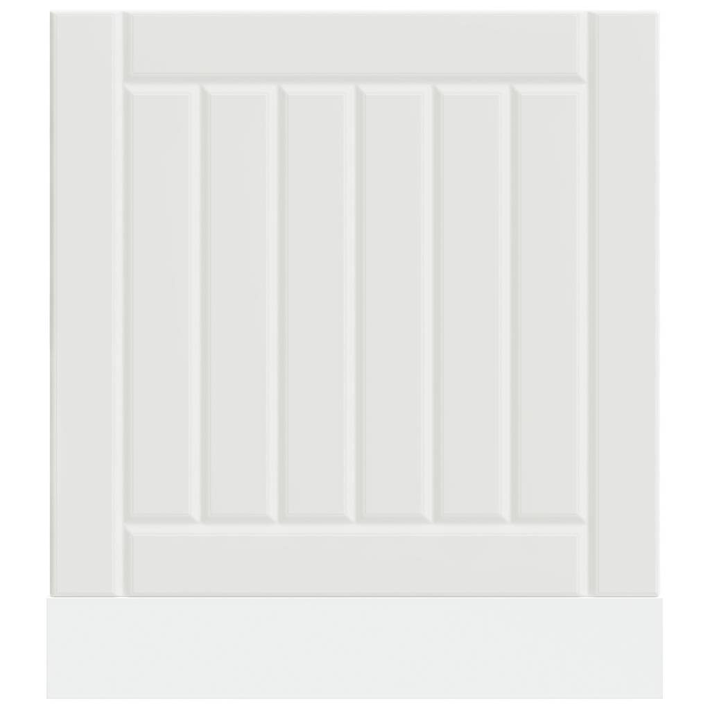 Dishwasher Panel "Lucca" White Engineered Wood