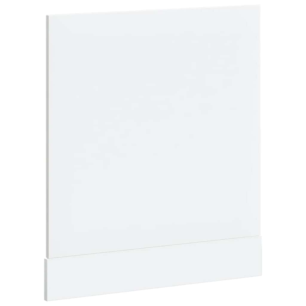 Dishwasher Panel "Lucca" High Gloss White Engineered Wood