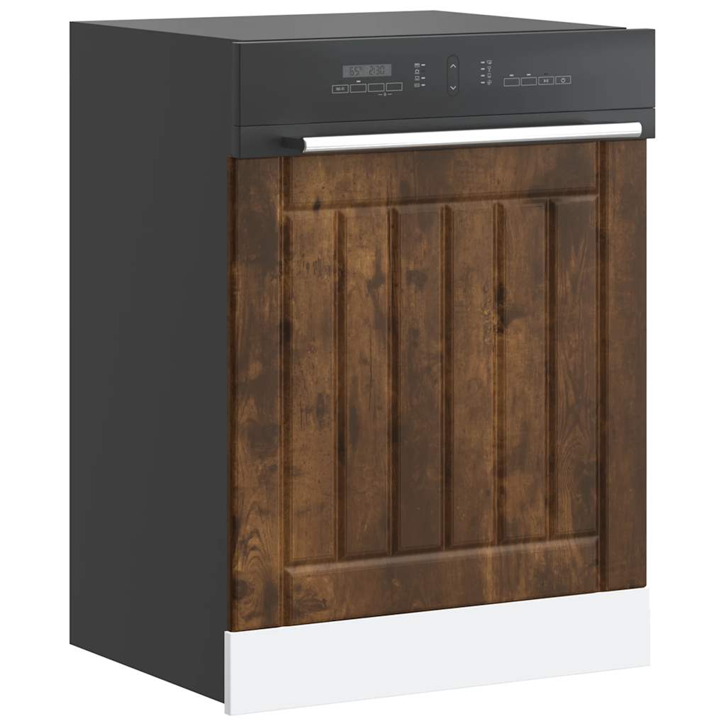 Dishwasher Panel "Lucca" Smoked Oak Engineered Wood