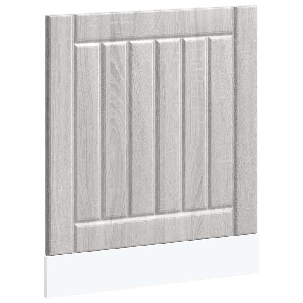 Dishwasher Panel "Lucca" Grey Sonoma Engineered Wood