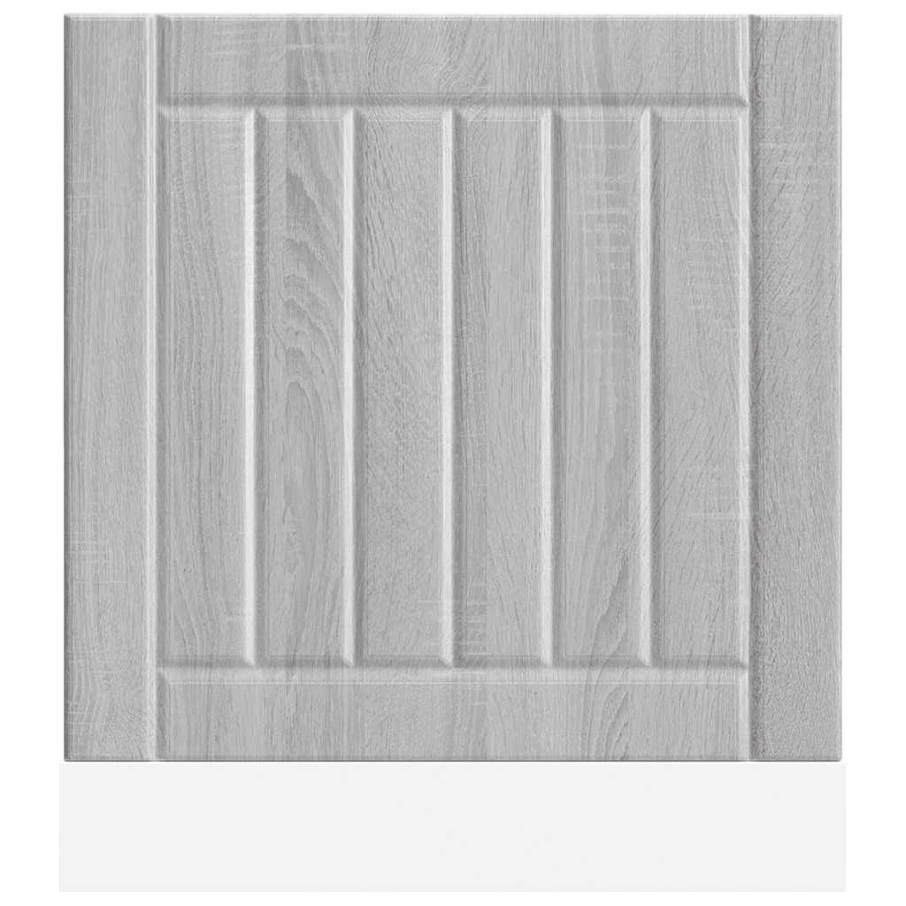 Dishwasher Panel "Lucca" Grey Sonoma Engineered Wood
