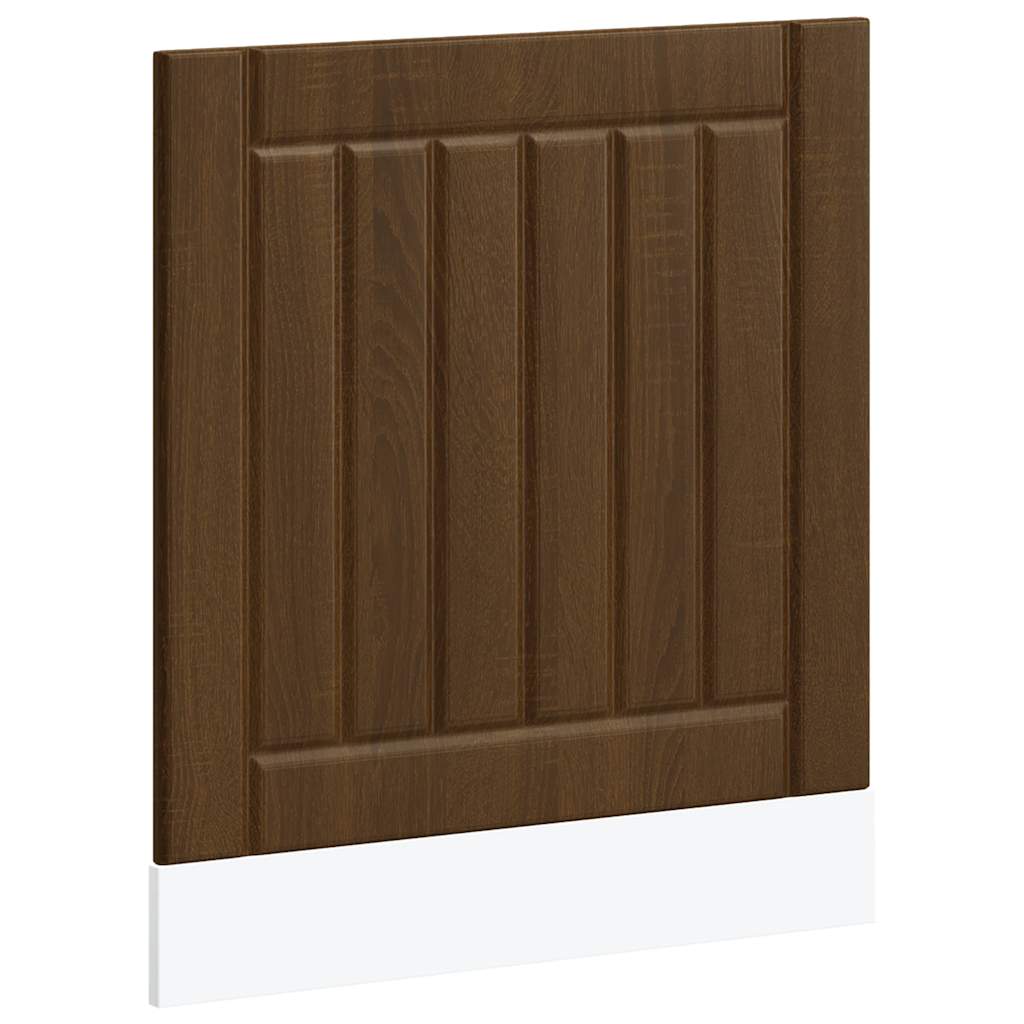 Dishwasher Panel "Lucca" Brown Oak Engineered Wood